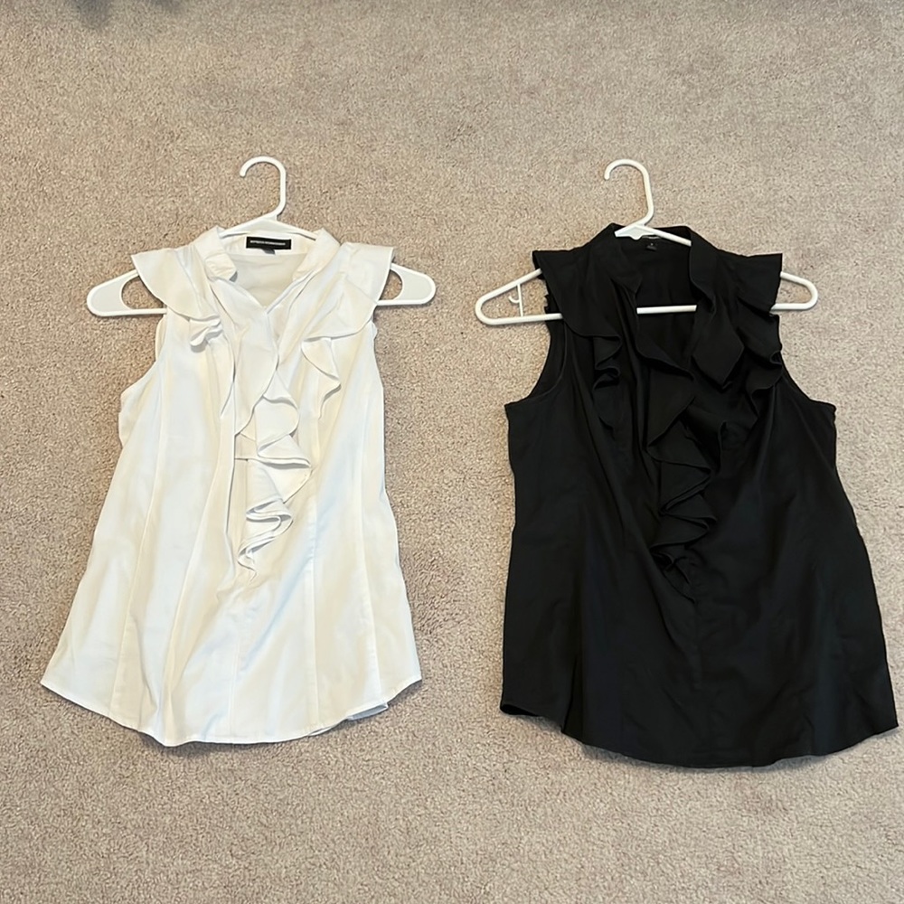 Express sleeveless blouse set of 2